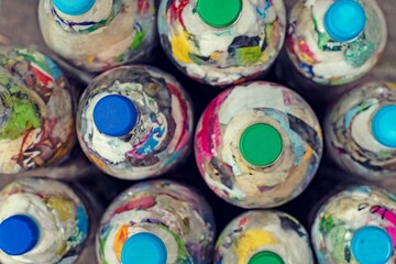 Botellas para reciclaje, ladrillo ecológicos