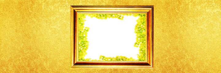 植物のフレーム