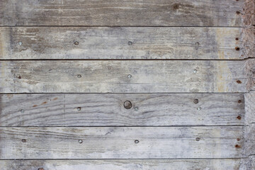 Obraz premium old wood background with weathered horizontal planks