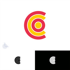 cco circle based logo or icon