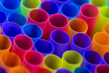 colorful straws background