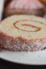 Strawberry Pastry Pink Swirl Bread