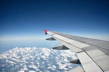 Fototapeta premium plane travel photo