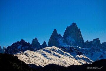 Obraz premium mountains in the snow