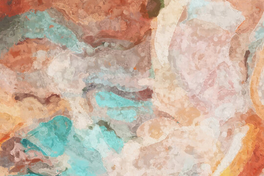 abstract beautiful colorful texture illustration © yang