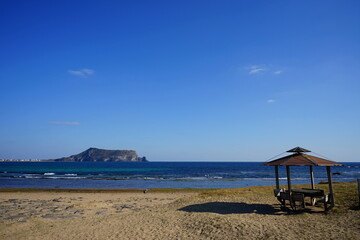 Obraz premium beautiful seaside landscape 