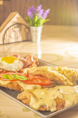 breackfast, american, 