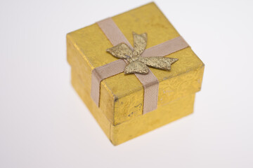 golden  gift box,