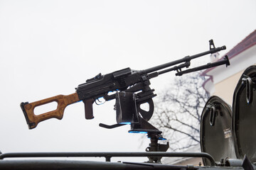  machine gun caliber 7.62X54R MM,PK, in Bistrita,Romania