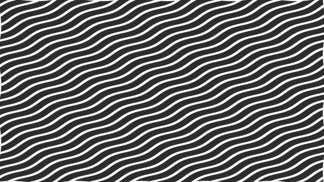 curved wavy lines tech futuristic motion background. dynamic abstract line waving loop line. Metaverse Abstract Seamless wave abstract lines stream 4K animation background loop