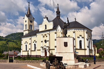 ROMANIA,The Orthodox Church in Telciu ,,july, 2016