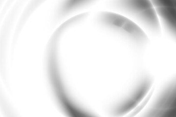 Abstract gradient background, white and gray color, modern futuristic light pattern. Vector illustration.	