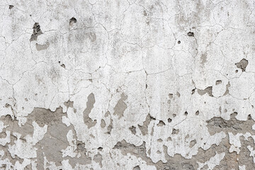 Old damaged concrete wall with cracks and grunge textures