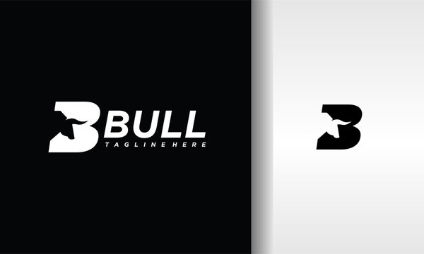 letter B bull logo