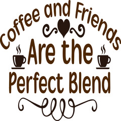 Coffee SVG and T-shirt Design