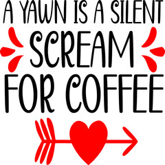 Coffee SVG and T-shirt Design