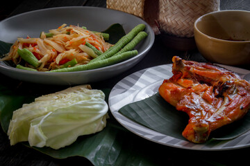 Thai food dish both in Thailand and Asia, 