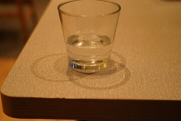 glass of water