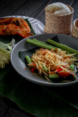 Thai food dish both in Thailand and Asia, 