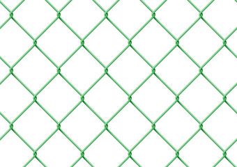 Fototapeta premium ほどよくリアルな緑の金網のシームレスベクター素材