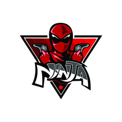 NInja Mascot Logo