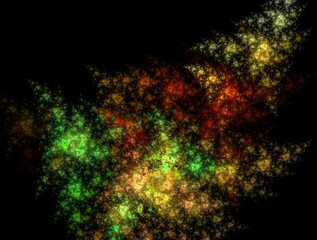 Imaginatory fractal abstract background Image