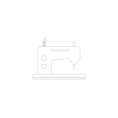 sewing machine icon image vector illustration