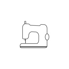 sewing machine icon image vector illustration