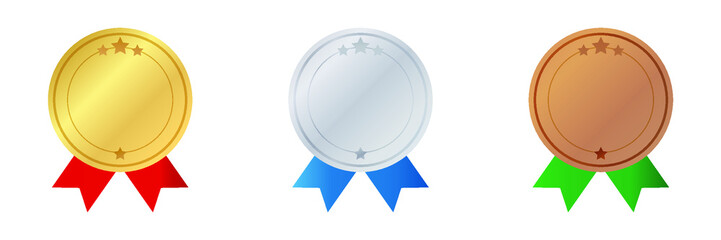 메달 뺏지 라벨_금,은,동 set 2204-B02