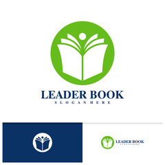 People Book logo design vector template, Creative People logo design concepts