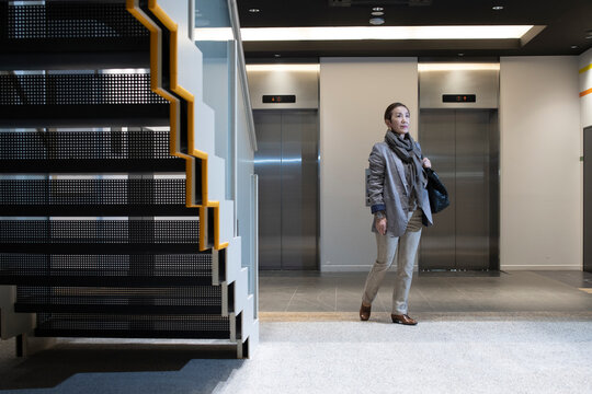 Business Woman Going to Work