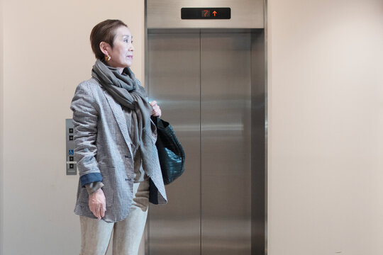 Business Woman Going to Work