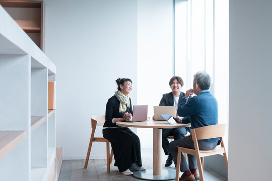 Men and Woman Having a Meeting