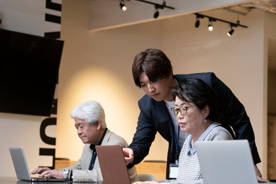 Senior in Computer Class