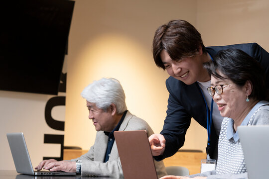Senior in Computer Class