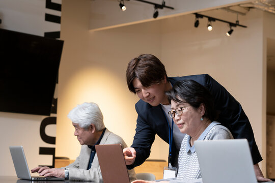 Senior in Computer Class