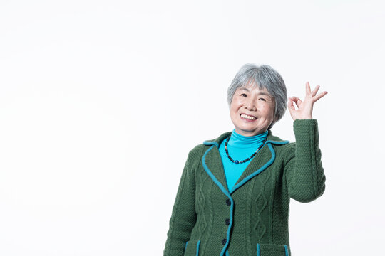 Portrait of Elderly Woman