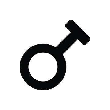 Black solid icon for travesti