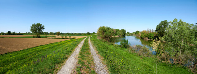 Fototapeta premium fiume oglio