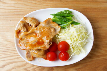 豚肉の生姜焼き