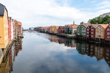 Fototapeta na wymiar Trondheim Fjord