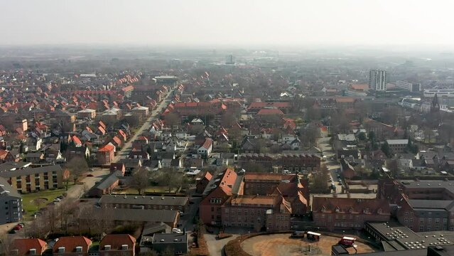 Aerial Herning Denmark 