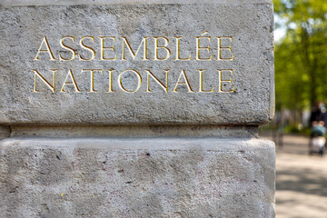assemblée nationale française à paris