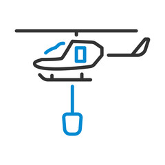 Fire Service Helicopter Icon