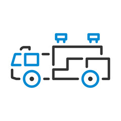 Fire Service Truck Icon