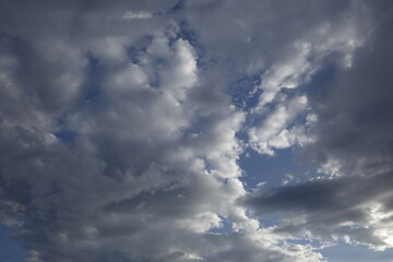 Clouds in the evening