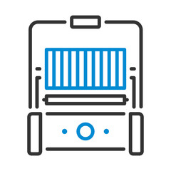 Kitchen Electric Grill Icon