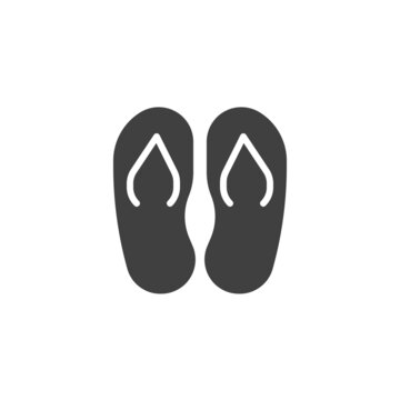 Flip-flop vector icon