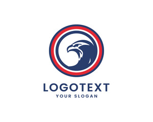 Eagle american logo company business design