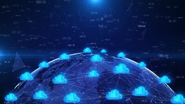 Cloud computing network services cover the world